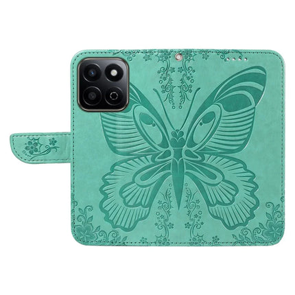For Honor Play 60 Plus 5G / Play 9T / X7c 4G / 200 Smart 5G Case Butterfly Pattern Leather Wallet Flip Phone Cover
