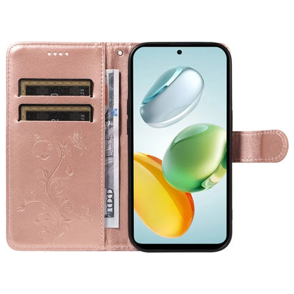 For Honor Play 60 Plus 5G / Play 9T / X7c 4G / 200 Smart 5G Case Flower Pattern PU Leather Wallet Phone Cover