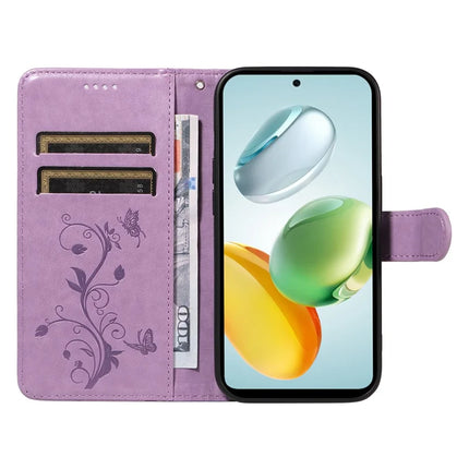 For Honor Play 60 Plus 5G / Play 9T / X7c 4G / 200 Smart 5G Case Flower Pattern PU Leather Wallet Phone Cover