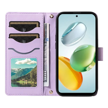 For Honor Play 60 Plus 5G / Play 9T / X7c 4G / 200 Smart 5G Wallet Case Rhombus Leather Phone Cover