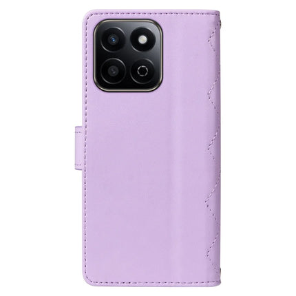 For Honor Play 60 Plus 5G / Play 9T / X7c 4G / 200 Smart 5G Wallet Case Rhombus Leather Phone Cover