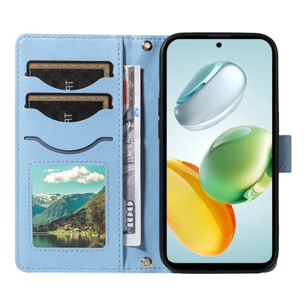 For Honor Play 60 Plus 5G / Play 9T / X7c 4G / 200 Smart 5G Wallet Case Rhombus Leather Phone Cover