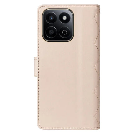 For Honor Play 60 Plus 5G / Play 9T / X7c 4G / 200 Smart 5G Wallet Case Rhombus Leather Phone Cover