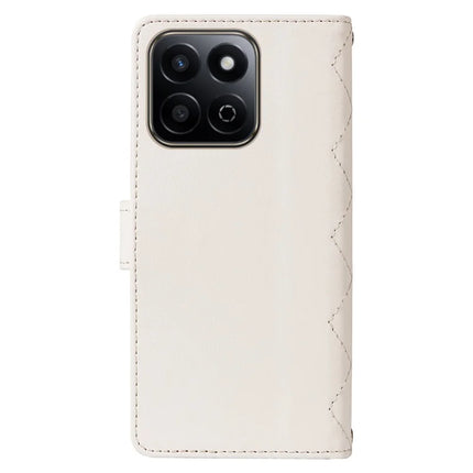 For Honor Play 60 Plus 5G / Play 9T / X7c 4G / 200 Smart 5G Wallet Case Rhombus Leather Phone Cover