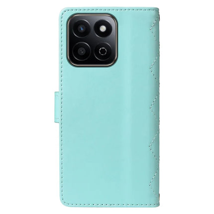 For Honor Play 60 Plus 5G / Play 9T / X7c 4G / 200 Smart 5G Wallet Case Rhombus Leather Phone Cover