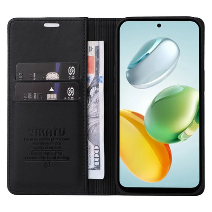 YIKATU YK-001 For Honor Play 60 Plus 5G / Play 9T / X7c 4G / 200 Smart 5G Stand Case Leather Phone Cover