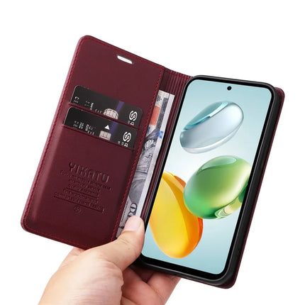 YIKATU YK-001 For Honor Play 60 Plus 5G / Play 9T / X7c 4G / 200 Smart 5G Stand Case Leather Phone Cover
