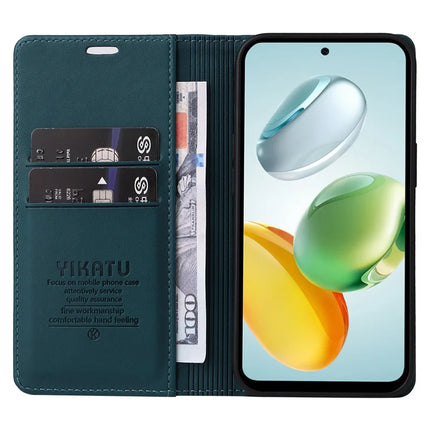 YIKATU YK-001 For Honor Play 60 Plus 5G / Play 9T / X7c 4G / 200 Smart 5G Stand Case Leather Phone Cover