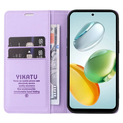 YIKATU YK-001 For Honor Play 60 Plus 5G / Play 9T / X7c 4G / 200 Smart 5G Stand Case Leather Phone Cover