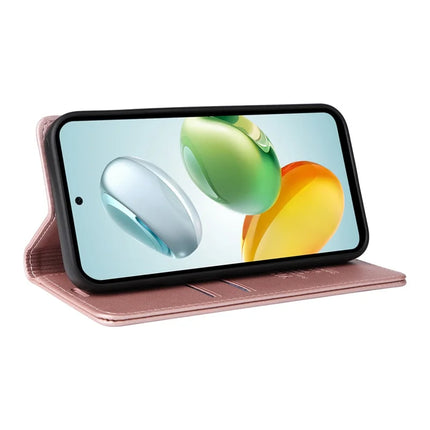YIKATU YK-001 For Honor Play 60 Plus 5G / Play 9T / X7c 4G / 200 Smart 5G Stand Case Leather Phone Cover