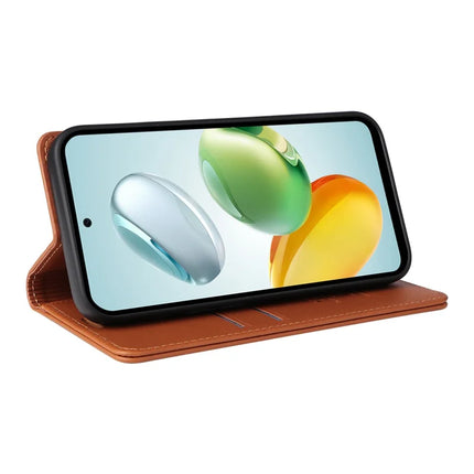 YIKATU YK-001 For Honor Play 60 Plus 5G / Play 9T / X7c 4G / 200 Smart 5G Stand Case Leather Phone Cover
