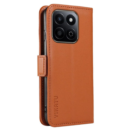YIKATU YK-003 For Honor Play 60 Plus 5G / Play 9T / X7c 4G / 200 Smart 5G Case Wallet Stand Leather Phone Cover