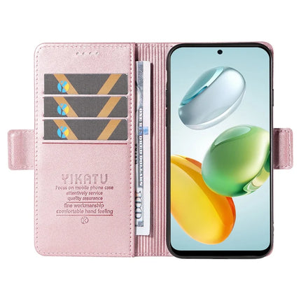 YIKATU YK-003 For Honor Play 60 Plus 5G / Play 9T / X7c 4G / 200 Smart 5G Case Wallet Stand Leather Phone Cover