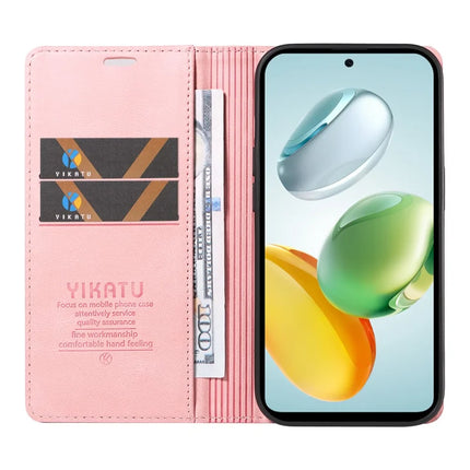YIKATU YK-004 For Honor Play 60 Plus 5G / Play 9T / X7c 4G / 200 Smart 5G Leather Case Skin-Touch Phone Cover