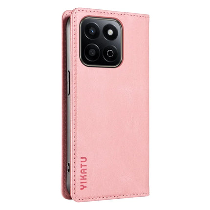 YIKATU YK-004 For Honor Play 60 Plus 5G / Play 9T / X7c 4G / 200 Smart 5G Leather Case Skin-Touch Phone Cover