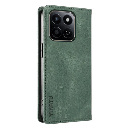 YIKATU YK-004 For Honor Play 60 Plus 5G / Play 9T / X7c 4G / 200 Smart 5G Leather Case Skin-Touch Phone Cover