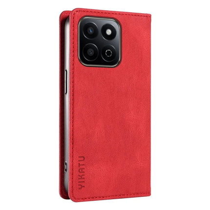 YIKATU YK-004 For Honor Play 60 Plus 5G / Play 9T / X7c 4G / 200 Smart 5G Leather Case Skin-Touch Phone Cover