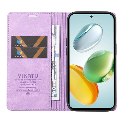 YIKATU YK-004 For Honor Play 60 Plus 5G / Play 9T / X7c 4G / 200 Smart 5G Leather Case Skin-Touch Phone Cover