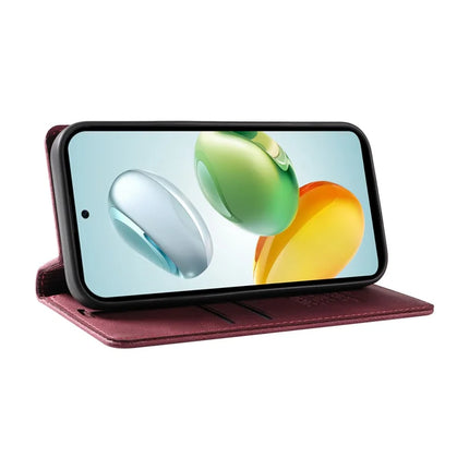 YIKATU YK-004 For Honor Play 60 Plus 5G / Play 9T / X7c 4G / 200 Smart 5G Leather Case Skin-Touch Phone Cover