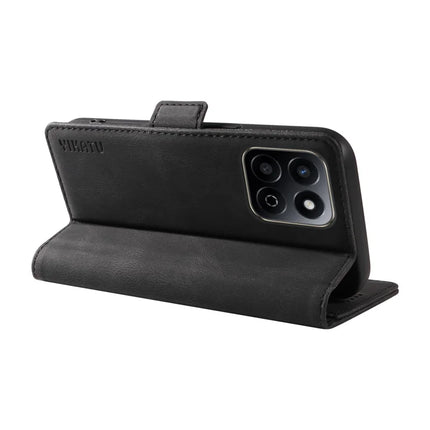 YIKATU YK-005 For Honor Play 60 Plus 5G / Play 9T / X7c 4G / 200 Smart 5G Case PU Leather Wallet Phone Cover Skin Touch Feeling
