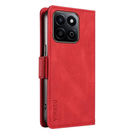 YIKATU YK-005 For Honor Play 60 Plus 5G / Play 9T / X7c 4G / 200 Smart 5G Case PU Leather Wallet Phone Cover Skin Touch Feeling