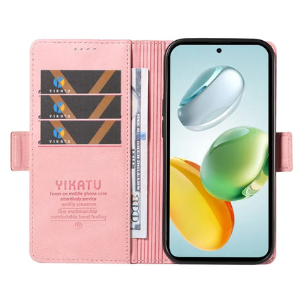 YIKATU YK-005 For Honor Play 60 Plus 5G / Play 9T / X7c 4G / 200 Smart 5G Case PU Leather Wallet Phone Cover Skin Touch Feeling