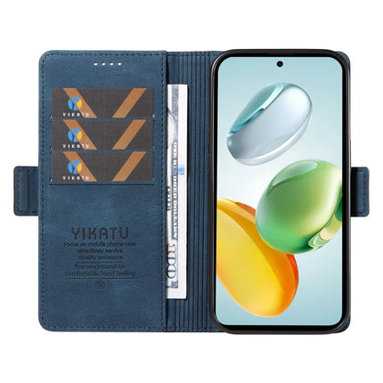 YIKATU YK-005 For Honor Play 60 Plus 5G / Play 9T / X7c 4G / 200 Smart 5G Case PU Leather Wallet Phone Cover Skin Touch Feeling