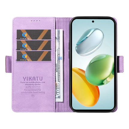 YIKATU YK-005 For Honor Play 60 Plus 5G / Play 9T / X7c 4G / 200 Smart 5G Case PU Leather Wallet Phone Cover Skin Touch Feeling