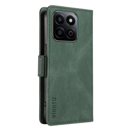 YIKATU YK-005 For Honor Play 60 Plus 5G / Play 9T / X7c 4G / 200 Smart 5G Case PU Leather Wallet Phone Cover Skin Touch Feeling