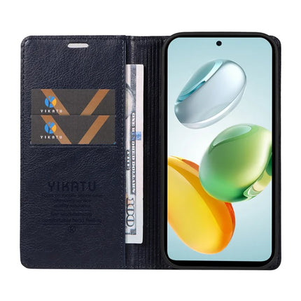 YIKATU YK-006 For Honor Play 60 Plus 5G / Play 9T / X7c 4G / 200 Smart 5G Case Magnetic Closure Leather Phone Cover Litchi Texture