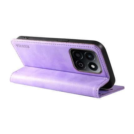 YIKATU YK-006 For Honor Play 60 Plus 5G / Play 9T / X7c 4G / 200 Smart 5G Case Magnetic Closure Leather Phone Cover Litchi Texture