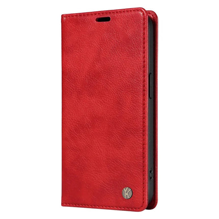YIKATU YK-006 For Honor Play 60 Plus 5G / Play 9T / X7c 4G / 200 Smart 5G Case Magnetic Closure Leather Phone Cover Litchi Texture
