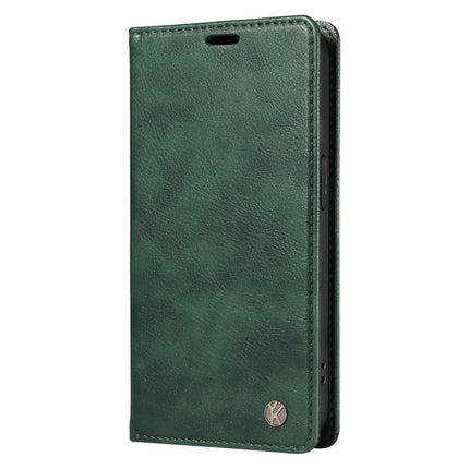 YIKATU YK-006 For Honor Play 60 Plus 5G / Play 9T / X7c 4G / 200 Smart 5G Case Magnetic Closure Leather Phone Cover Litchi Texture