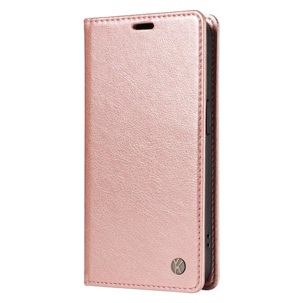 YIKATU YK-006 For Honor Play 60 Plus 5G / Play 9T / X7c 4G / 200 Smart 5G Case Magnetic Closure Leather Phone Cover Litchi Texture