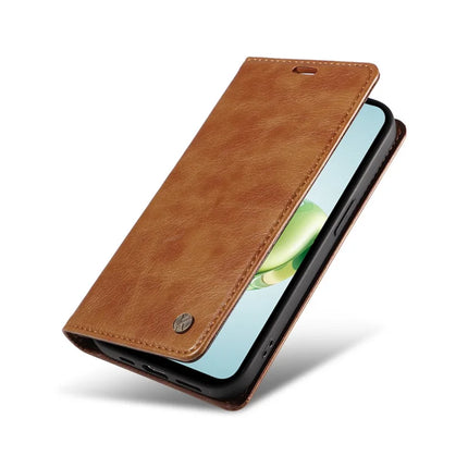 YIKATU YK-006 For Honor Play 60 Plus 5G / Play 9T / X7c 4G / 200 Smart 5G Case Magnetic Closure Leather Phone Cover Litchi Texture