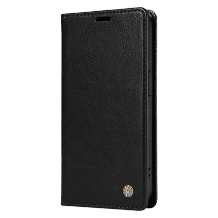 YIKATU YK-006 For Honor Play 60 Plus 5G / Play 9T / X7c 4G / 200 Smart 5G Case Magnetic Closure Leather Phone Cover Litchi Texture