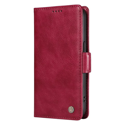 YIKATU YK-007 For Honor Play 60 Plus 5G / Play 9T / X7c 4G / 200 Smart 5G Case Side Buckle PU Leather Phone Cover Litchi Texture
