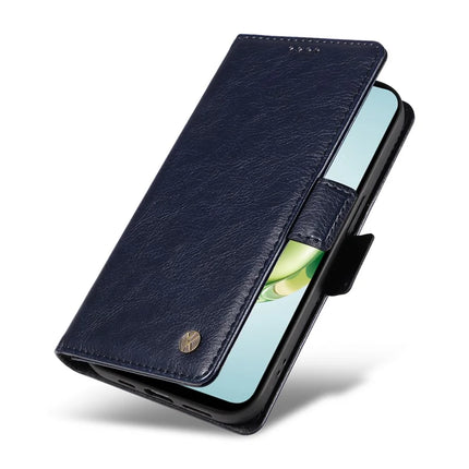 YIKATU YK-007 For Honor Play 60 Plus 5G / Play 9T / X7c 4G / 200 Smart 5G Case Side Buckle PU Leather Phone Cover Litchi Texture