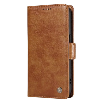 YIKATU YK-007 For Honor Play 60 Plus 5G / Play 9T / X7c 4G / 200 Smart 5G Case Side Buckle PU Leather Phone Cover Litchi Texture