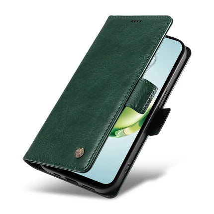 YIKATU YK-007 For Honor Play 60 Plus 5G / Play 9T / X7c 4G / 200 Smart 5G Case Side Buckle PU Leather Phone Cover Litchi Texture