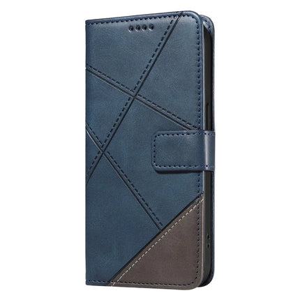 For Honor X5b / X5b Plus Leather Case Geometric Line Wallet Phone Cover