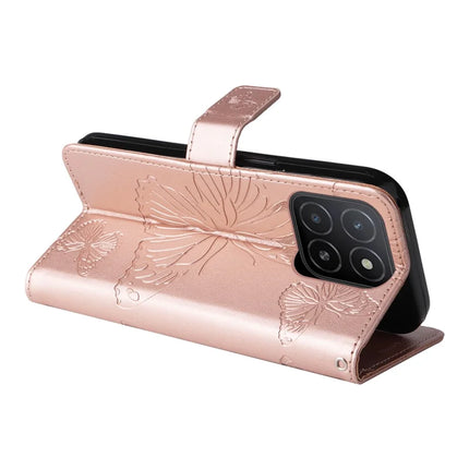 For Honor X5b / X5b Plus Case Butterfly Leather Phone Cover