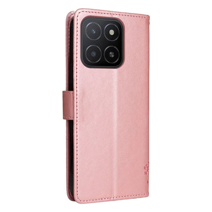 For Honor X5b / X5b Plus Case Cat Tree Pattern Flip Leather Phone Cover