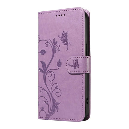 For Honor X5b / X5b Plus Case Flower Pattern PU Leather Wallet Phone Cover