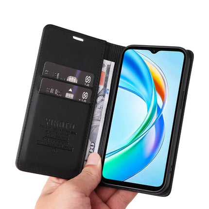 YIKATU YK-001 For Honor X5b / X5b Plus Stand Case Leather Phone Cover