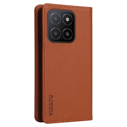 YIKATU YK-001 For Honor X5b / X5b Plus Stand Case Leather Phone Cover
