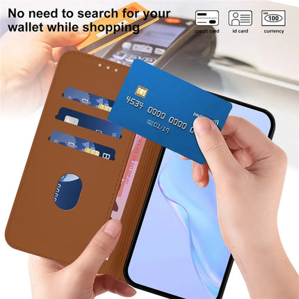 For Samsung Galaxy A05 4G Case Solid Color Wallet Leather Phone Cover with Strap