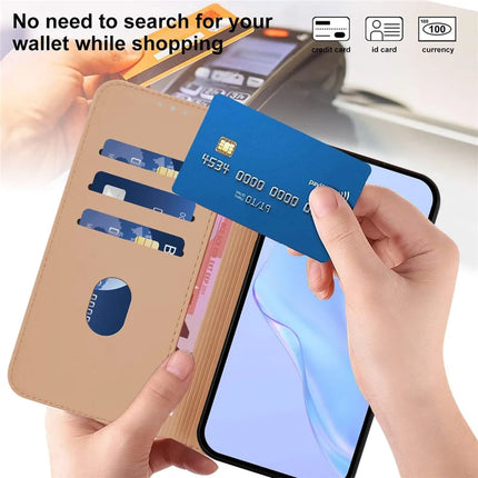 For Samsung Galaxy A05 4G Case Solid Color Wallet Leather Phone Cover with Strap