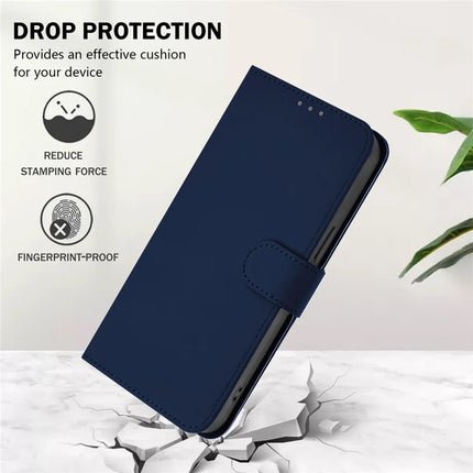 For Samsung Galaxy A05 4G Case Solid Color Wallet Leather Phone Cover with Strap