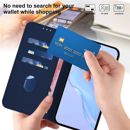 For Samsung Galaxy A06 Case Solid Color Wallet Leather Phone Cover with Strap